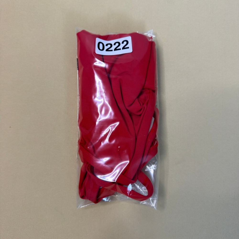 Body‎ Wrappers Red Camisole Leotard Pro WEAR BWP024 Adjustable 4-6 G Like New - Picture 6 of 6